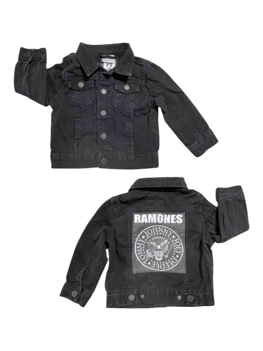 Cotton On Kids Ramones denim jacket Size 1-2 years